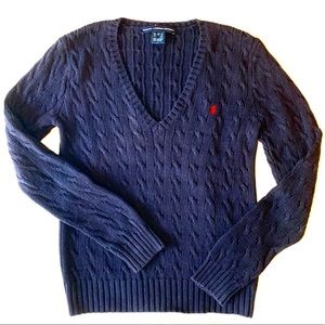 Ralph Lauren Sport Navy Sweater